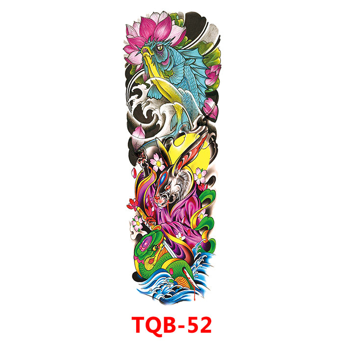 TQB52 SNAKE & FISH SLEEVE