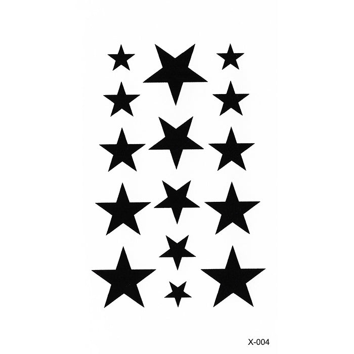 X004 LIL BLACK STARS