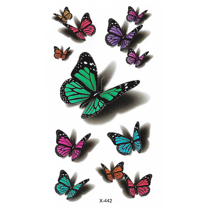 X442 LIL COLOR BUTTERFLY